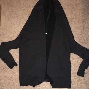 lululemon black cardigan sweater size 8